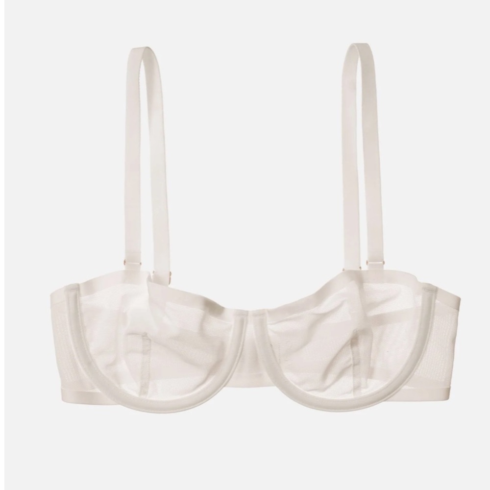 Cuup The Balconette in White Salt 30D